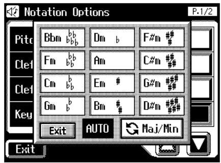 ROLAND AT-80SL - Touch <-> <+> to change the setting. - 3