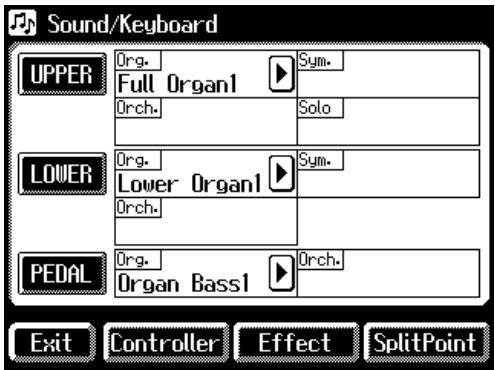 ROLAND AT-80SL - Touch on the Main screen. - 2