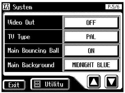 ROLAND AT-80SL - Eliminating the Bouncing Ball from the Main Screen - 1