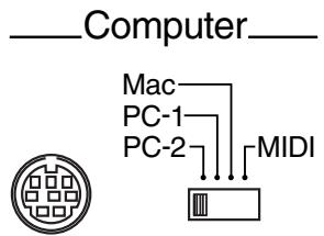 ROLAND AT-80SL - Connectors - 1