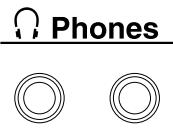 ROLAND AT-900C - Connect your headphones to the [Phones] jack underneath the left side of the keyboard. - 1