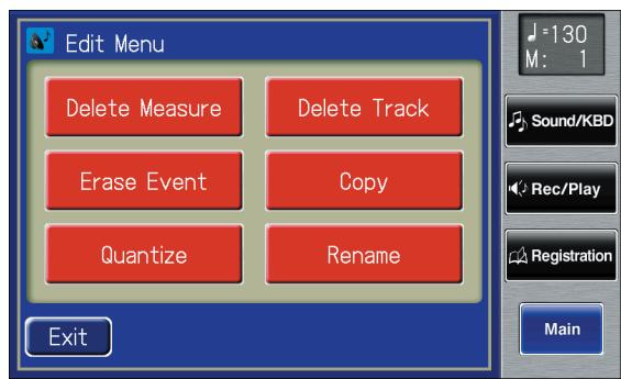 ROLAND AT-900C - In the Utility screen, touch . - 1