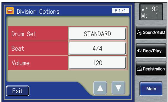 ROLAND AT-900C - Making the Division Settings - 3