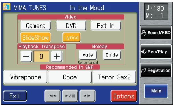 ROLAND AT-900C - Touch < > / > to start playing back the song. - 1