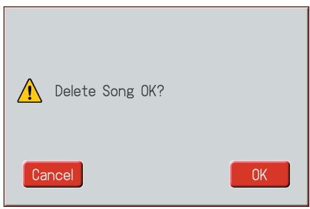 ROLAND AT-900C - Deleting Performance Songs Stored on "Favorites" or the USB Memory - 2