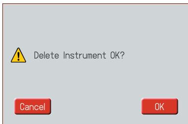 ROLAND AT-900C - Deleting an Instrument - 1