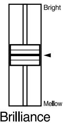 ROLAND AT-900C - Adjusting the Brightness of the Sound - 1