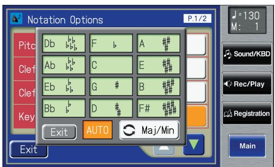 ROLAND AT-900C - Touch <> <+> to change the setting. - 2