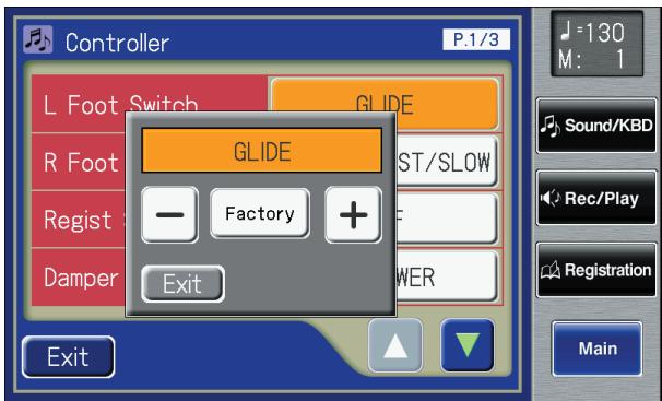 ROLAND AT-900C - Sub-windows for Setting Values - 1