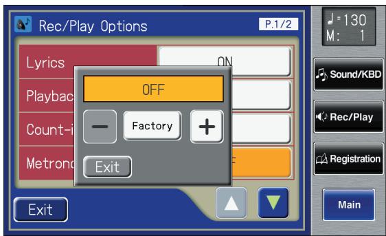 ROLAND AT-900C - Changing the Metronome Setting - 2
