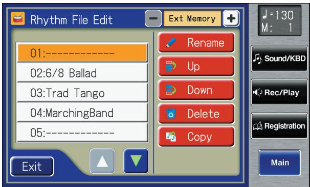 ROLAND AT-900C - If you are sure that you wish to delete the rhythm, touch OK>. - 1