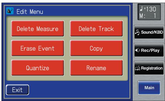 ROLAND AT-900C - In the Utility screen, touch . - 1