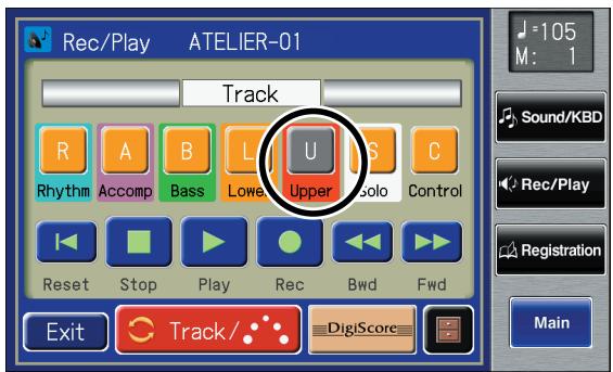 ROLAND AT-900C - Press a track button that is lit, extinguishing the button. - 1