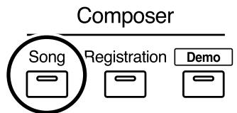 ROLAND AT-900C - While holding down the [Song] button, press the [Play/Stop] button. - 1