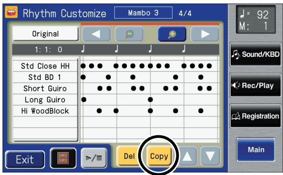 ROLAND AT-900C - Copying the Rhythm in a Selected Measure - 1