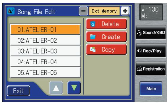 ROLAND AT-900C - Creating a Folder in USB Memory - 2