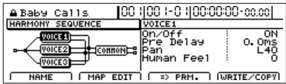ROLAND BR-1600CD - Réglages de chœurs plus précis (harmony event map) - 1