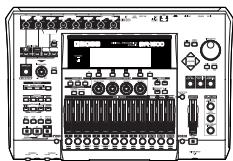 ROLAND BR-1600CD - Synchroniser le br-1600cd avec un autre BR ou un séquenceur MIDI (esclave MTC) - 3