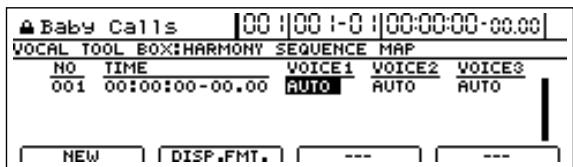ROLAND BR-1600CD - Réglages de chœurs plus précis (harmony event map) - 3