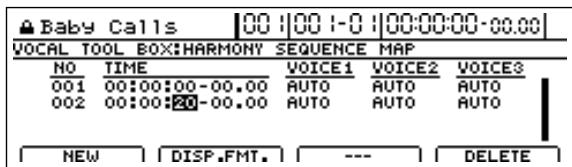 ROLAND BR-1600CD - Réglages de chœurs plus précis (harmony event map) - 6