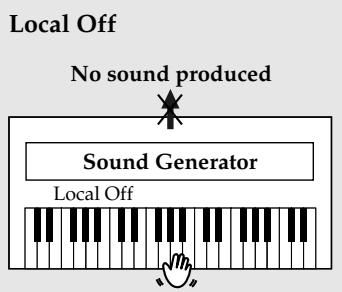 ROLAND C-30 - Local On/Off setting - 3