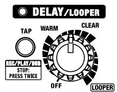ROLAND CUBE-80X - Manopola DELAY/LOOPER - 1