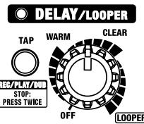 ROLAND CUBE-80X - DELAY/LOOPER Knob - 1