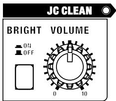 ROLAND CUBE-80X - JC CLEAN-kanaal - 1