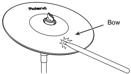 ROLAND CY-12R - Bow Shot - 1
