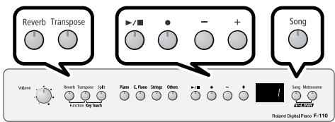 ROLAND F-110 - Saving Songs - 1