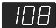 ROLAND F-110 - Press the [Song] button a number of times until the tempo value is displayed. - 1