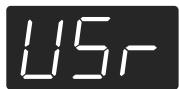 ROLAND F-110 - Press the [Song] button a number of times until the indication "USr" (or a number preceded by a "P" or "U") is displayed. - 1