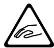 ROLAND F-110 - Cautions when opening/closing the lid - 1