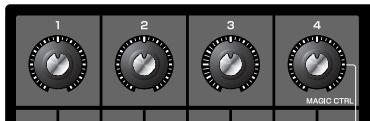 ROLAND FANTOM G6 - Using the Knobs to Edit the Points - 1