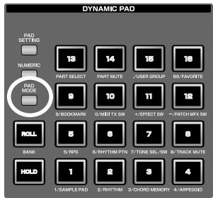 ROLAND FANTOM G6 - MEMO - 1