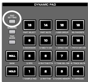 ROLAND FANTOM G6 - MEMO - 1