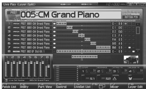ROLAND FANTOM G6 - MEMO - 1