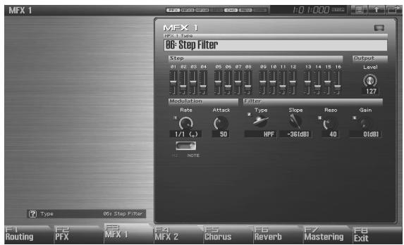 ROLAND FANTOM G6 - Making Multi-Effects Settings (MFX1-2) - 1