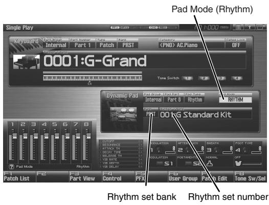 ROLAND FANTOM G6 - Playing Percussion Instruments (Rhythm Set) - 2