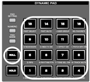 ROLAND FANTOM G6 - NOTE - 1