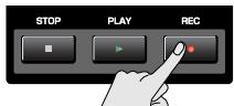 ROLAND FANTOM G6 - If the track already contains a sample - 1