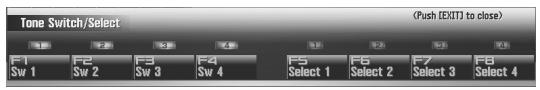 ROLAND FANTOM G6 - Selecting the Tones That Will Sound (Tone On/Off) - 2