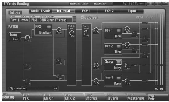 ROLAND FANTOM G6 - Specifying How the Sound Will Be Output (Routing) - 1