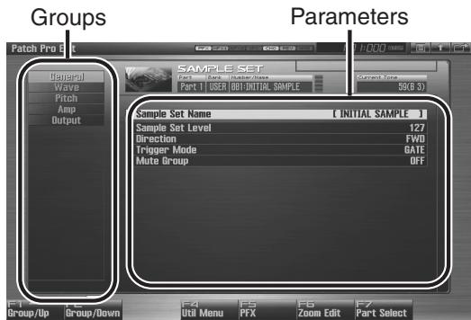ROLAND FANTOM G6 - Editing All Parameters (Patch Pro Edit) - 3