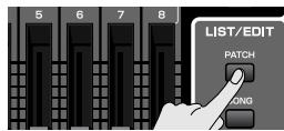 ROLAND FANTOM G6 - Editing a Patch Quickly (Patch Zoom Edit) - 1
