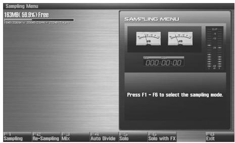 ROLAND FANTOM G6 - Sampling Procedure - 2