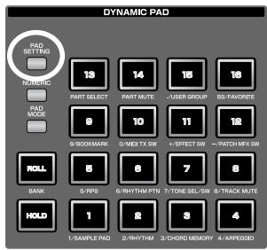 ROLAND FANTOM G8 - MEMO - 1