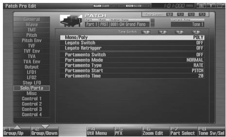 ROLAND FANTOM G8 - Playing Single Notes (Monophonic) - 4