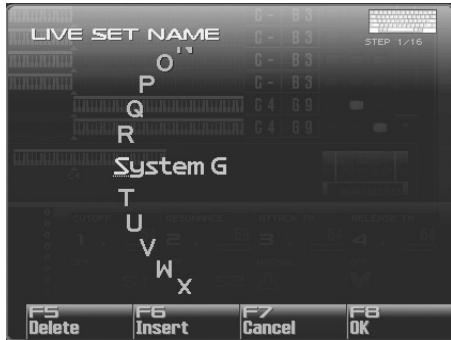 ROLAND FANTOM G8 - NOTE - 2