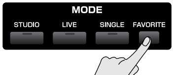 ROLAND FANTOM G8 - Using the Favorite Edit screen to recall sounds - 1